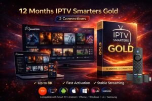 Premium IPTV Subscription X 2 Connections